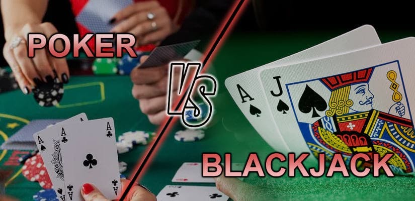 Entenda as Principais Diferenças entre Blackjack Online e Poker